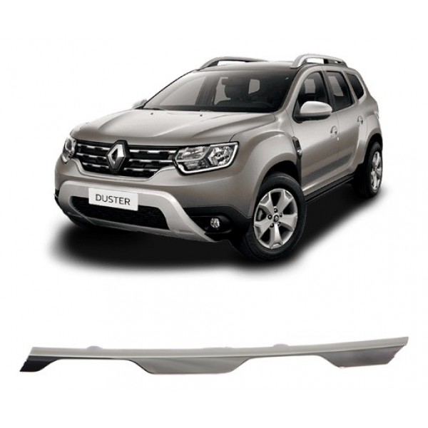 Moldura Grade Radiador Inferior Esquerdo Duster 2021 A 2026 Cromado Esquerdo