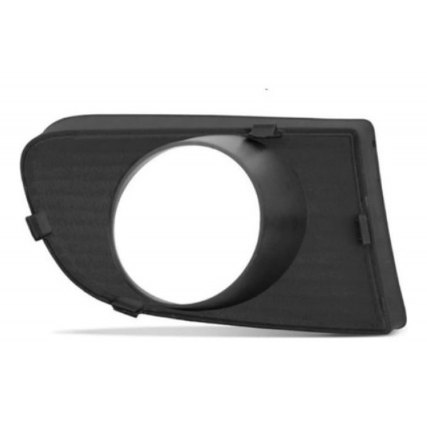 Moldura Milha Idea 2005 06 07 2008 2009 2010 Com Furo Preto Esquerdo