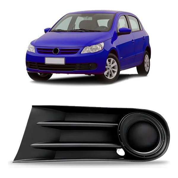 Moldura Milha Gol G5 2009 2010 2011 2012 Sem Furo Esquerdo