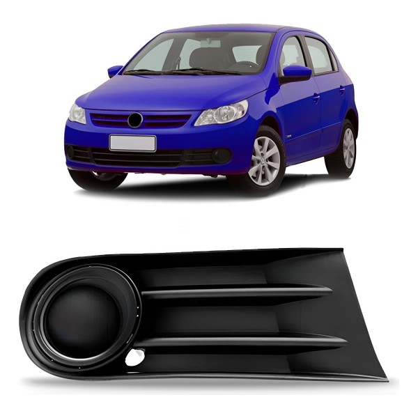 Moldura Milha Gol G5 2009 2010 2011 2012 Sem Furo Direito