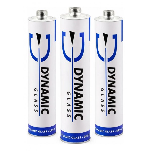 Kit 3 Colas Pu55 Dynamic Glass Parabrisas Vidros + Bico