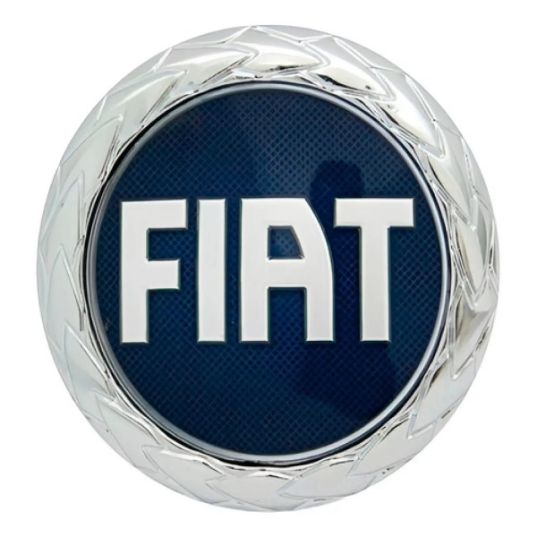 Emblema Grade Radiador Palio Fire 2001 2002 2003 Azul