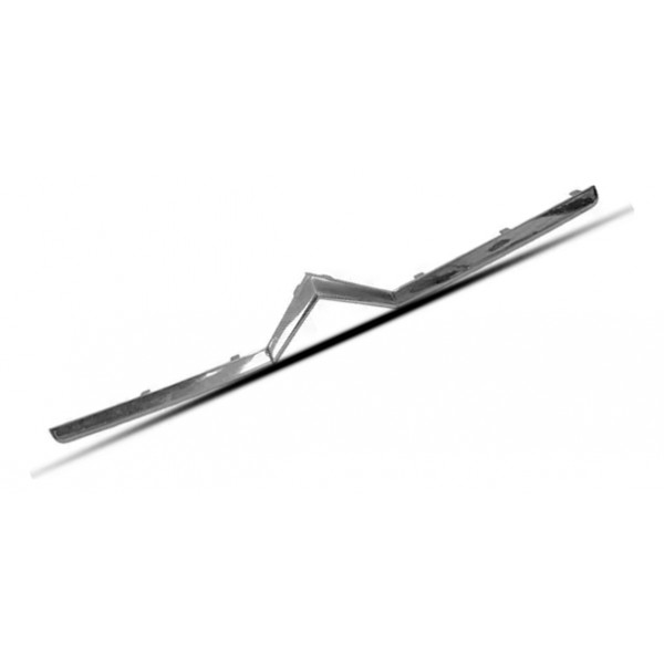 Friso Inferior Parachoque Dianteiro C4 2008 A 2014 Cromado Cromado