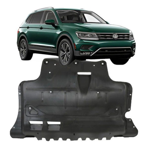 Defletor Protetor Inferior Central Carter Tiguan 2018 A 2021