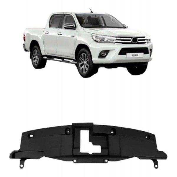 Defletor Superior Hilux 2016 A 2020 Parte Radiador