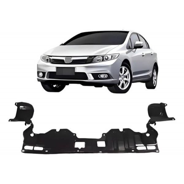 Defletor Inferior Dianteiro Honda Civic 2012 2013 2014 2015