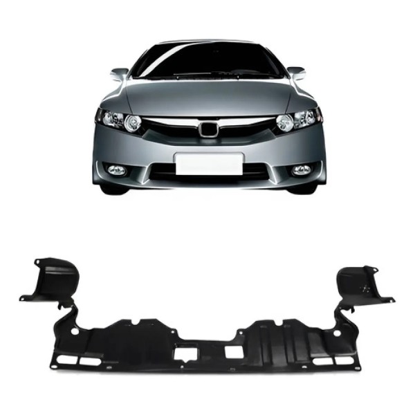 Defletor Protetor Inferior Carter Honda New Civic 07 A 2011