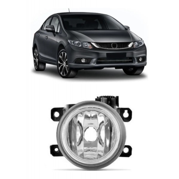 Farol Milha Auxiliar Civic 2015 A 2016 Fit 2014 A 2017 Mobi