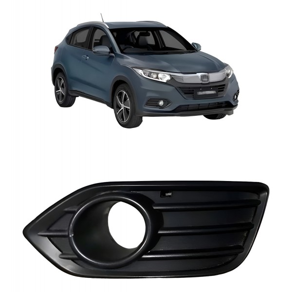 Moldura Milha Hrv 2019 2020 2021 Com Furo Esquerdo