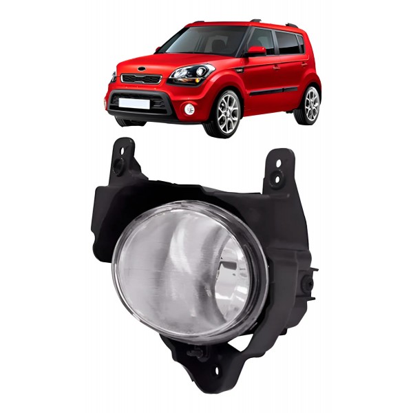 Farol Milha Auxiliar Para Kia Soul 2009 2010 2011 2012