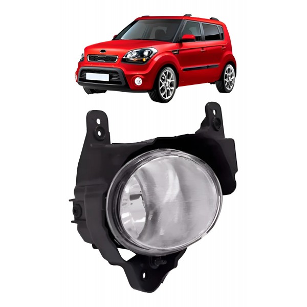 Farol Milha Auxiliar Para Kia Soul 2009 2010 2011 2012