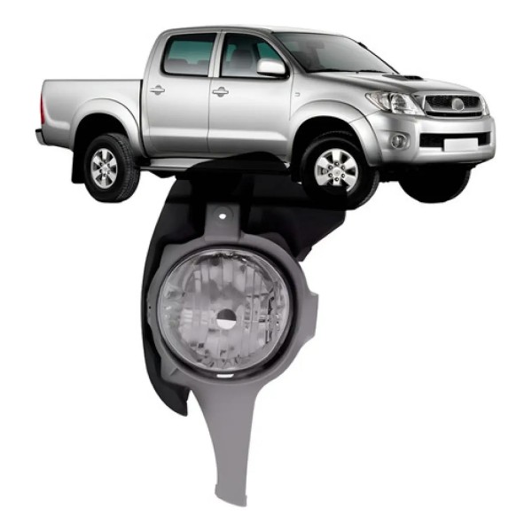 Farol Milha  Hilux 2005 06 07 2008 Auxiliar Neblina