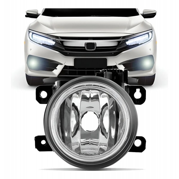 Farol Milha Auxiliar Civic 2019 2020 Modelo Original