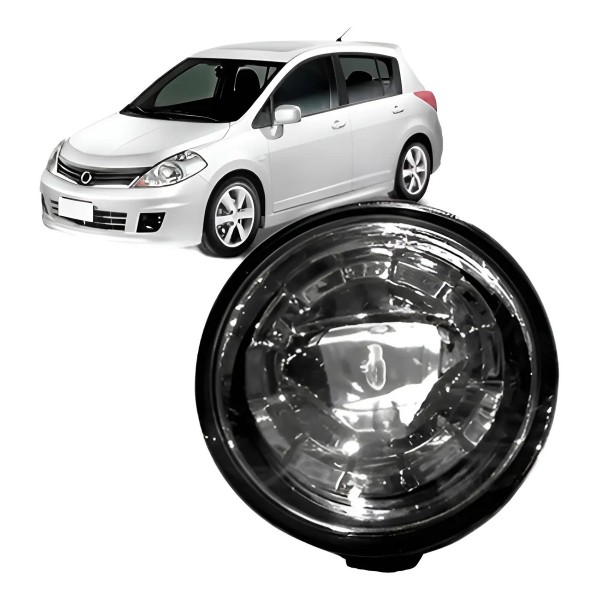 Farol Auxiliar Com Led Ld E Le Tiida 2007 09 10 11 12 2013