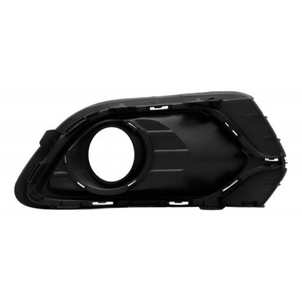 Moldura Milha Auxiliar Logan 2014 2015 2016 Com Furo Esquerdo