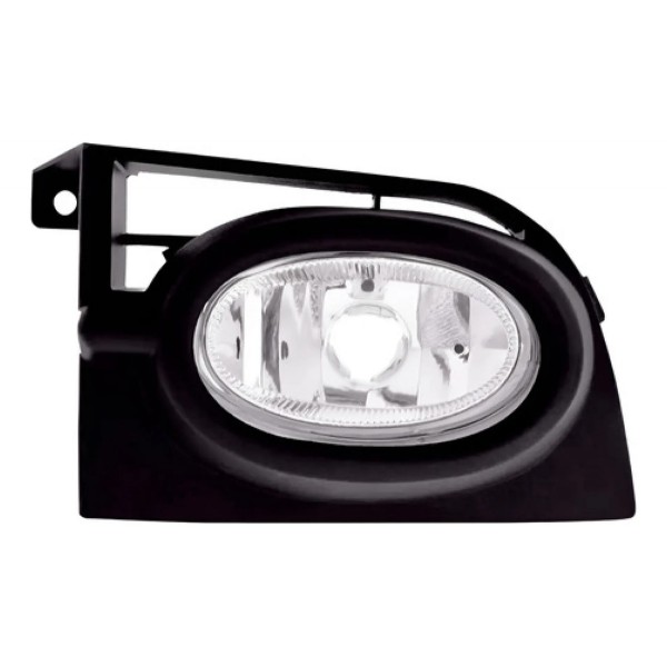 Farol Milha Auxiliar Civic Exs 2006 2007 2008 Com Moldura
