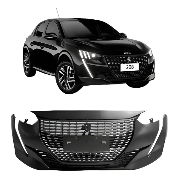Parachoque Peugeot 208 2021 2022 2023 2024 Completo