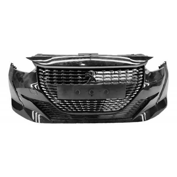 Parachoque Para Peugeot 208 Ano 2020 A 2024 C/ Grade E Friso