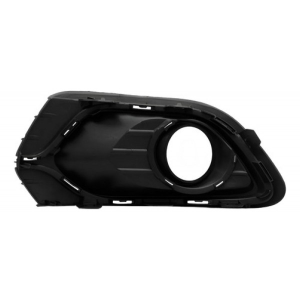 Moldura Milha Auxiliar Logan 2014 2015 2016 Com Furo Direito