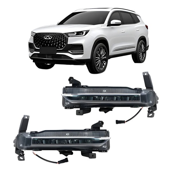 Par Farol Milha Drl Chery Tiggo 8 Pro 2022 2023 2024 Novo