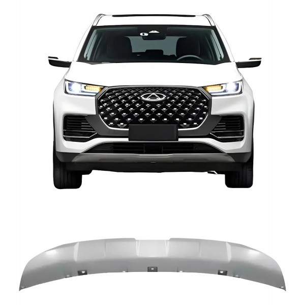Spoiler Dianteiro Tiggo 8 Pro 2023 A 2024 Prateado
