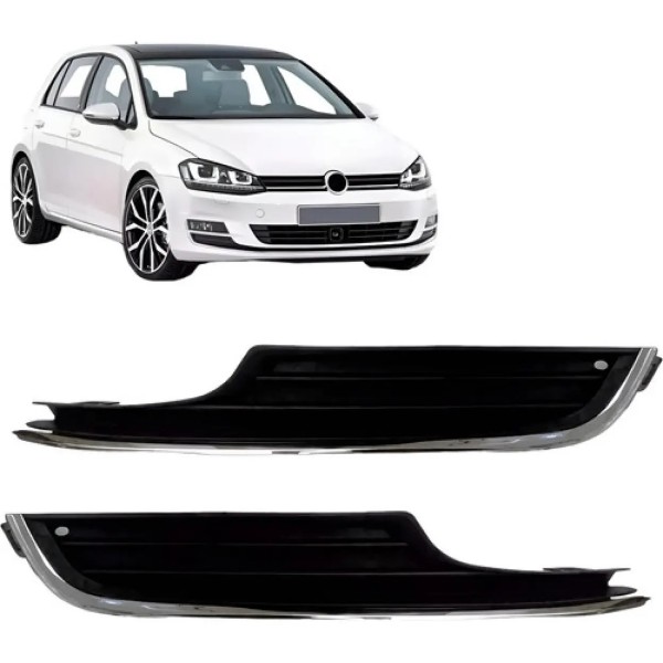 Moldura Farol Auxiliar Golf Highline 2014 2015 2016 2017 Esquerdo