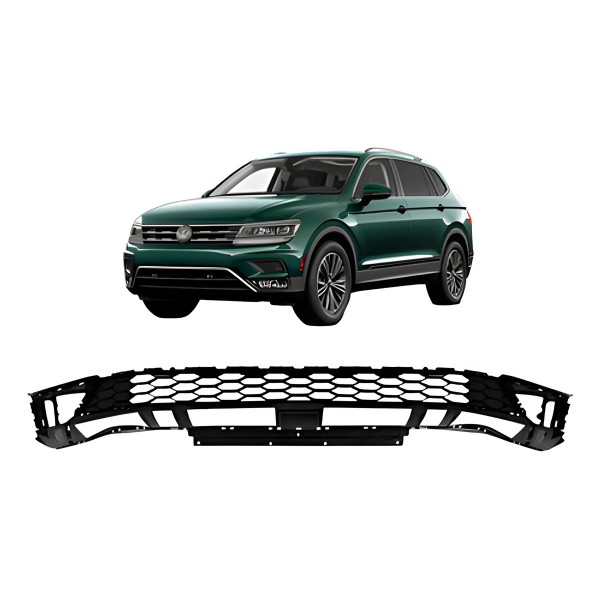 Grade Inferior Dianteiro Tiguan 2018 A 2021 Sem Spoiler