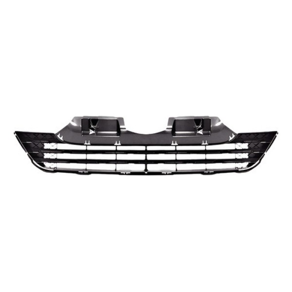 Grade Parachoque Central Crv 2007 2008 2009 Preto Preto