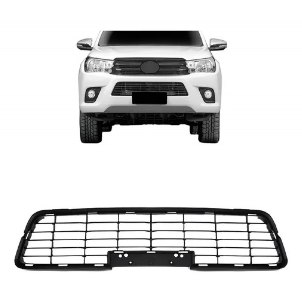 Grade Parachoque Dianteiro Hilux Srv 2016 A 2017