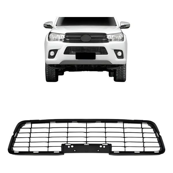 Grade Parachoque Dianteiro Hilux Srv 2016 A 2017