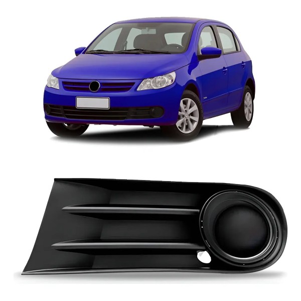 Moldura Milha Gol G5 2009 2010 2011 2012 Sem Furo Esquerdo