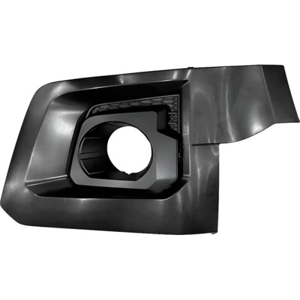 Moldura Milha C/ Grade E Furo S10 2021 A 2023 Direito
