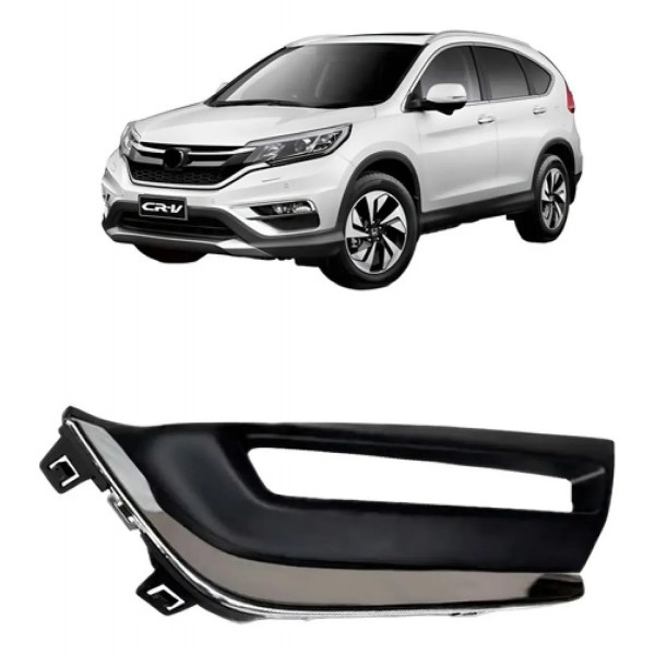 Moldura Milha Crv 2018 2019 Com Friso Cromado Direito