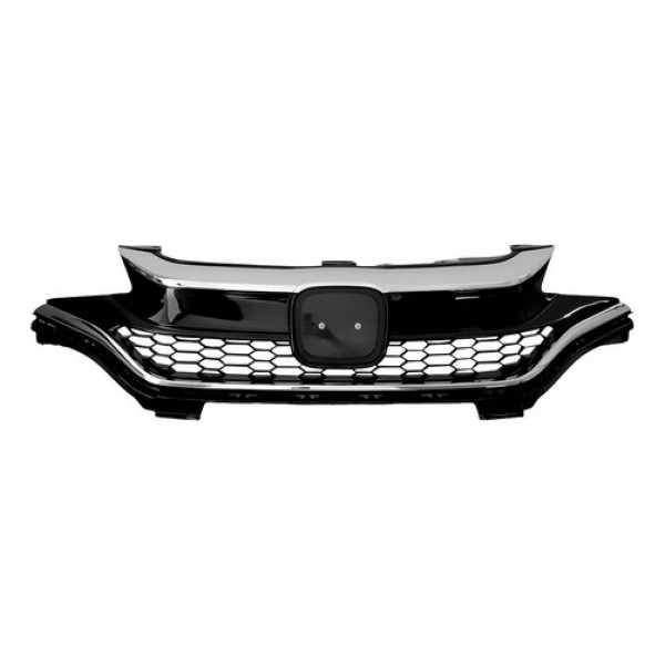 Grade Radiador Para Honda Fit 2018 A 2021 C/ Friso Cromado