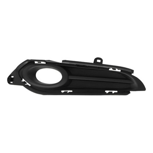 Moldura Milha Hrv 2015 2016 2017 Com Furo Aro Preto Esquerdo