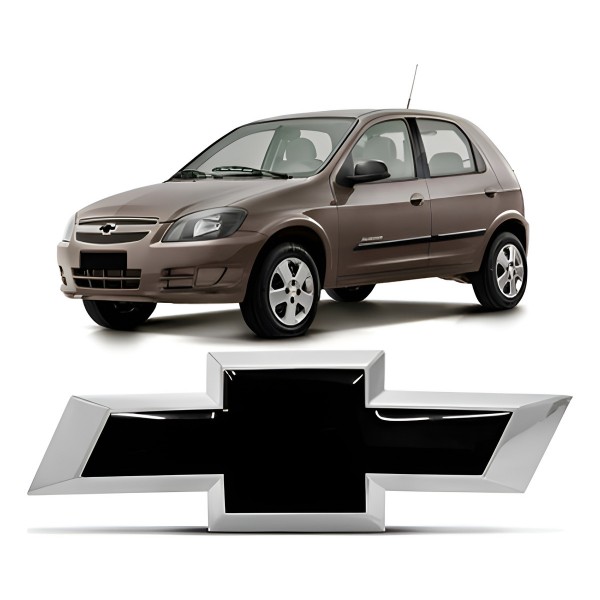 Emblema Grade Radiador Celta 2012 A 2016 Black