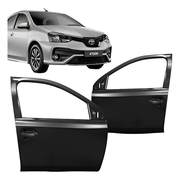 Porta Dianteira Etios 2012 13 14 A 2021 Hatch & Sedan Ld Direito
