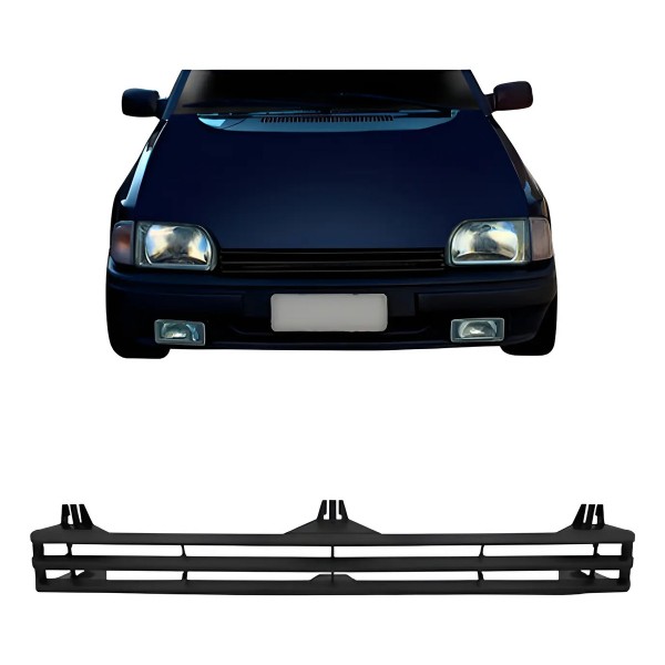 Grade Radiador Apollo 1990 1991 1992 Preto Preto