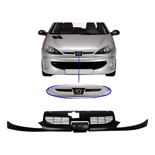 Grade Para Peugeot 206 99 Ate 11