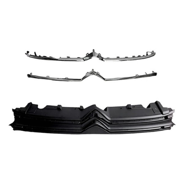 Grade Radiador Para Citroen C3 2021 A 2023 C/ Friso Cromado