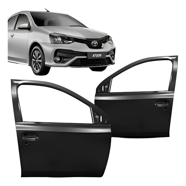 Porta Dianteira Etios 2012 A 2021 Hatch & Sedan Direito Direito