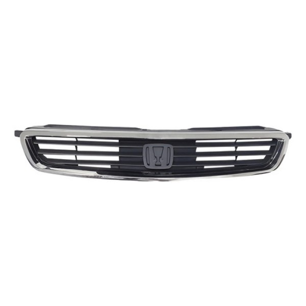 Grade Radiador Civic 1996 1997 1998 Com Moldura Cromada