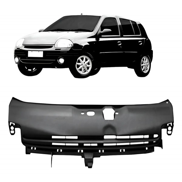Grade Radiador Clio 1998 1999 2000 2001 2002 Interno Preto Preto