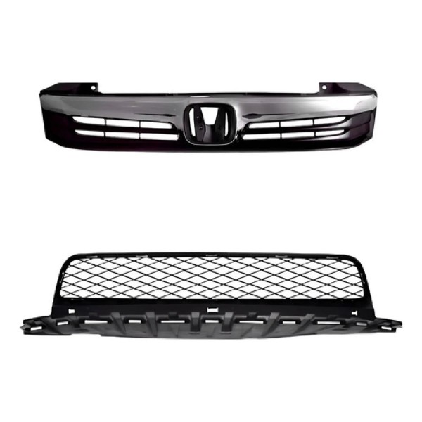 Grade Para Honda Civic 2012 A 2014 Superior + Inferior
