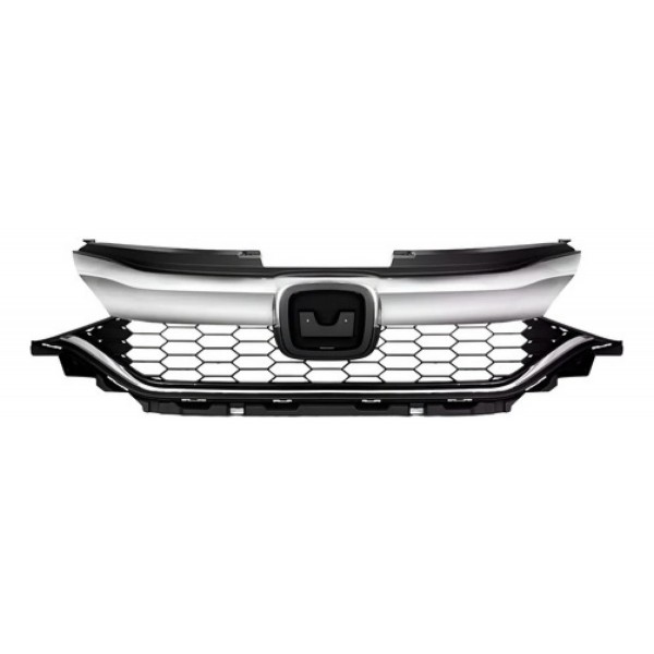 Grade Radiador Para Honda City 2022 A 2024  Moldura Cromada