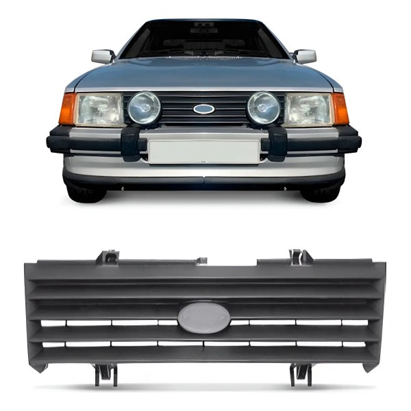 Grade Radiador Escort 1984 1985 1986 Preta