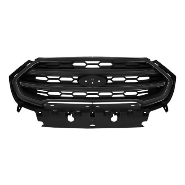 Grade Radiador Ecosport 2017 2018 2019 C/ Friso Cinza Escuro