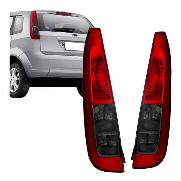 Lanterna Fiesta Hatch 2007 Ate 13 Fumê Direito/passageiro