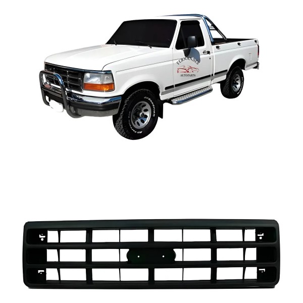 Grade Radiador F1000 1993 Ate 1996 Preto