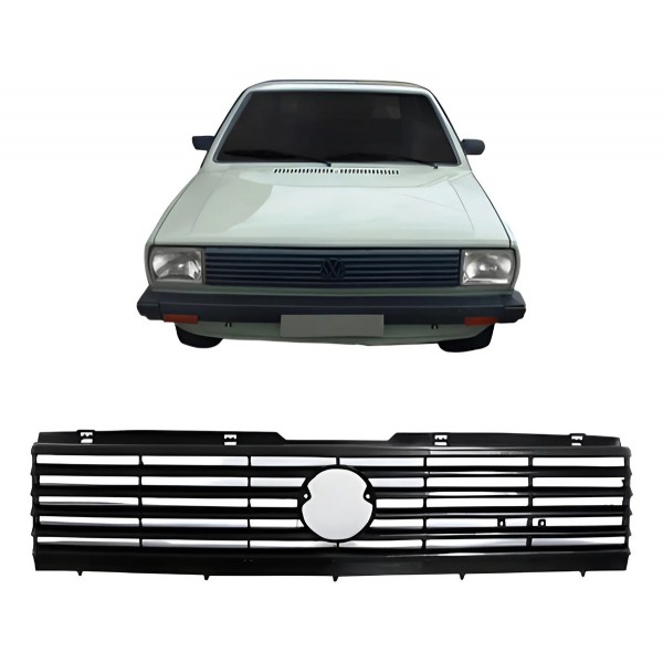 Grade Radiador Gol 1980 1981 1982 1983  1984 Preto Preto